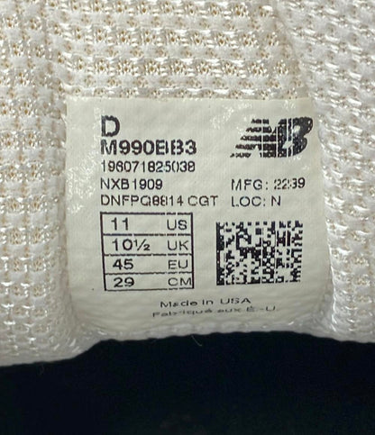 ニューバランス ローカットスニーカー M990BB3 メンズ SIZE 29.0 (XL) NEW BALANCE