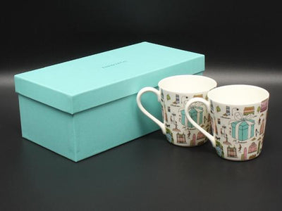 美品 ティファニー マグカップ 2点セット ペア 5th アベニュー TIFFANY&Co.