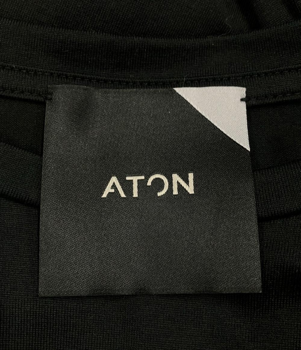 美品 エイトン 長袖Tシャツ レディース SIZE 2 (M) ATON