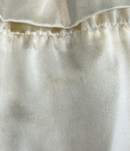 LOUIS VUITTON 長袖 裾フリル ドッキング ニットカーディガン ECC-W09 レディース SIZE S ルイ・ヴィトン
