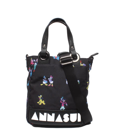 アナスイ 2way ハンドバッグ ショルダーバッグ 斜め掛け ディズニーコラボ レディース ANNA SUI