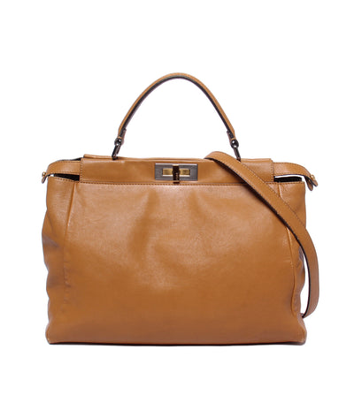 FENDI 2WAY ハンドバッグ ショルダーバッグ 肩掛け ピーカブー レディース フェンディ