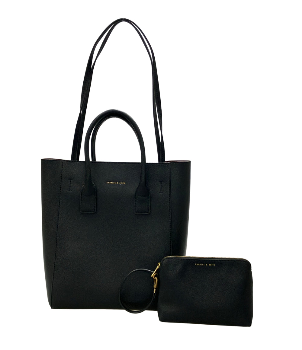 CHARLES&KEITH 2way トートバッグ ショルダーバッグ 肩掛け レディース チャールズ＆キース