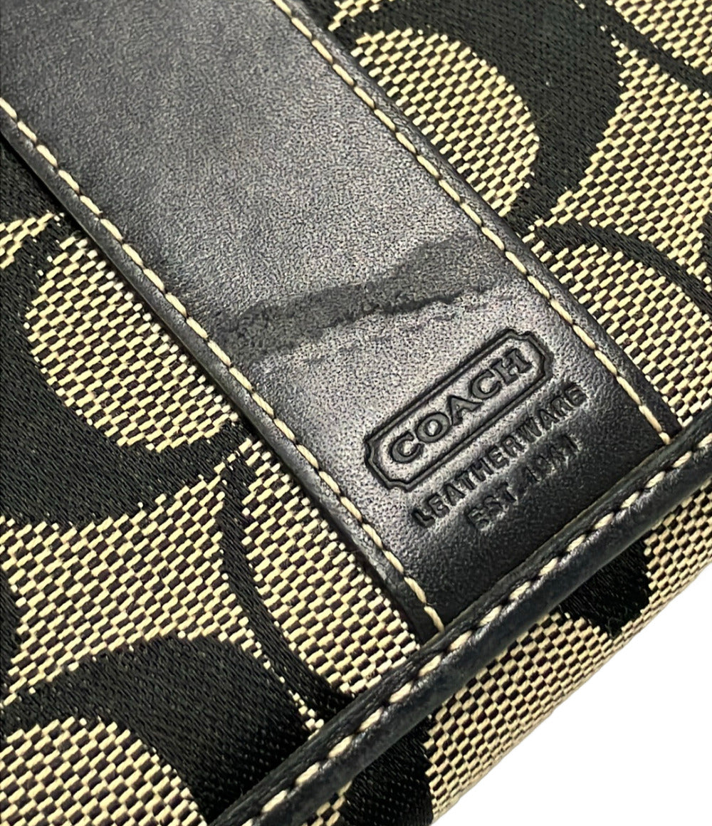 COACH 二つ折り財布 シグネチャー レディース コーチ