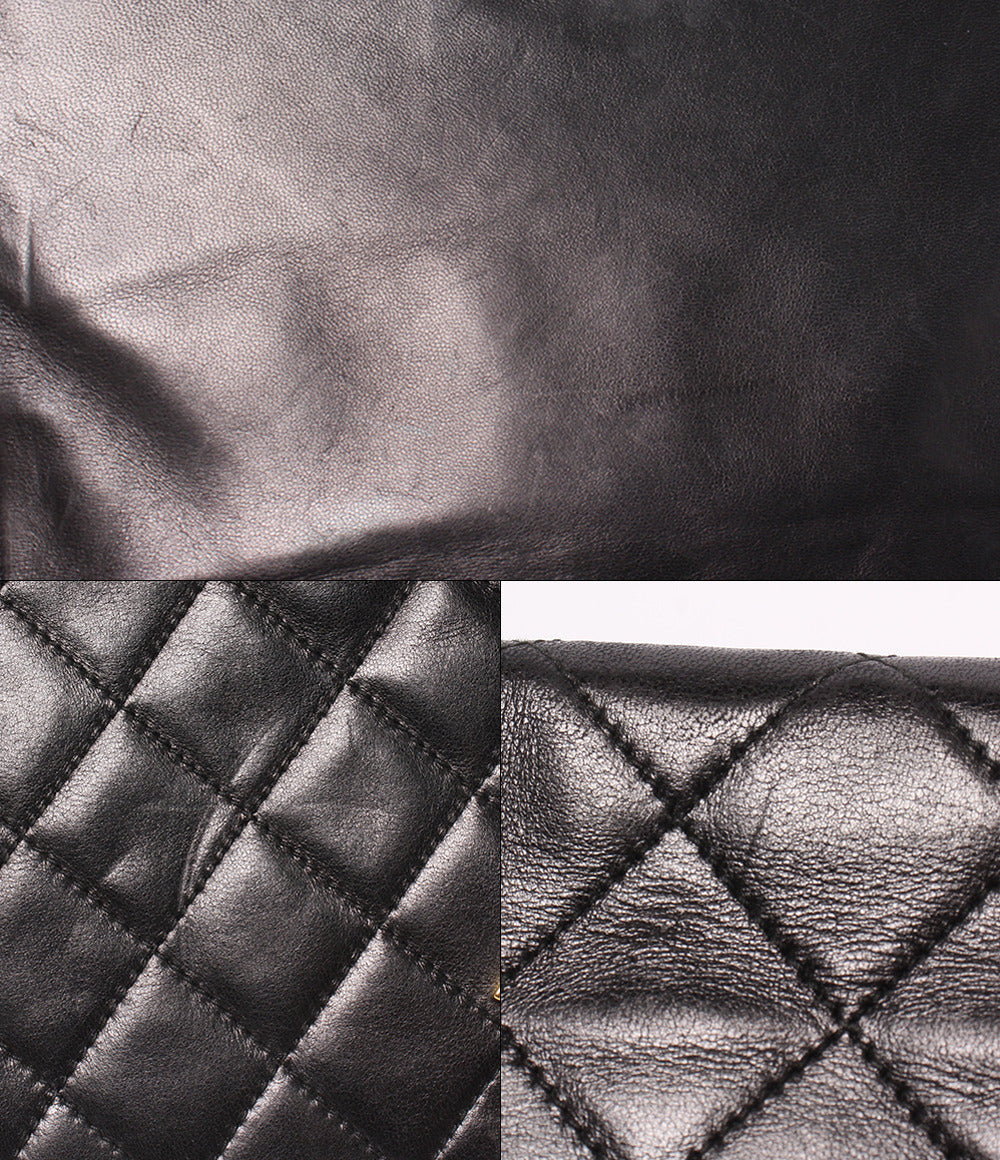 CHANEL ショルダーバッグ 斜め掛け ゴールド金具 0番台 レディース シャネル