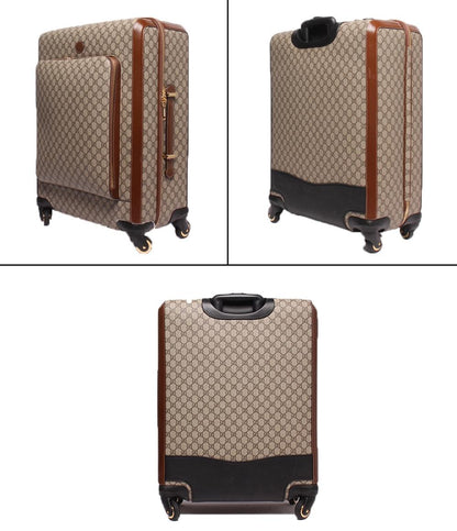 美品 GUCCI キャリーケース GGスプリーム 429038 525040 メンズ レディース グッチ