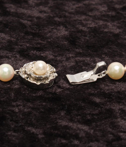 ネックレス SV パール 6.5-7.0mm レディース