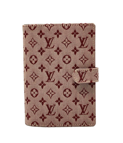 美品 LOUIS VUITTON 手帳カバー アジェンダPM モノグラムミニ R20912 レディース ルイ・ヴィトン
