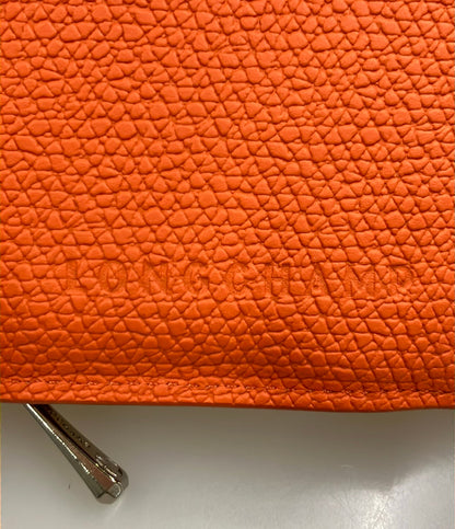 Longchamp 三つ折り財布 レザー レディース ロンシャン
