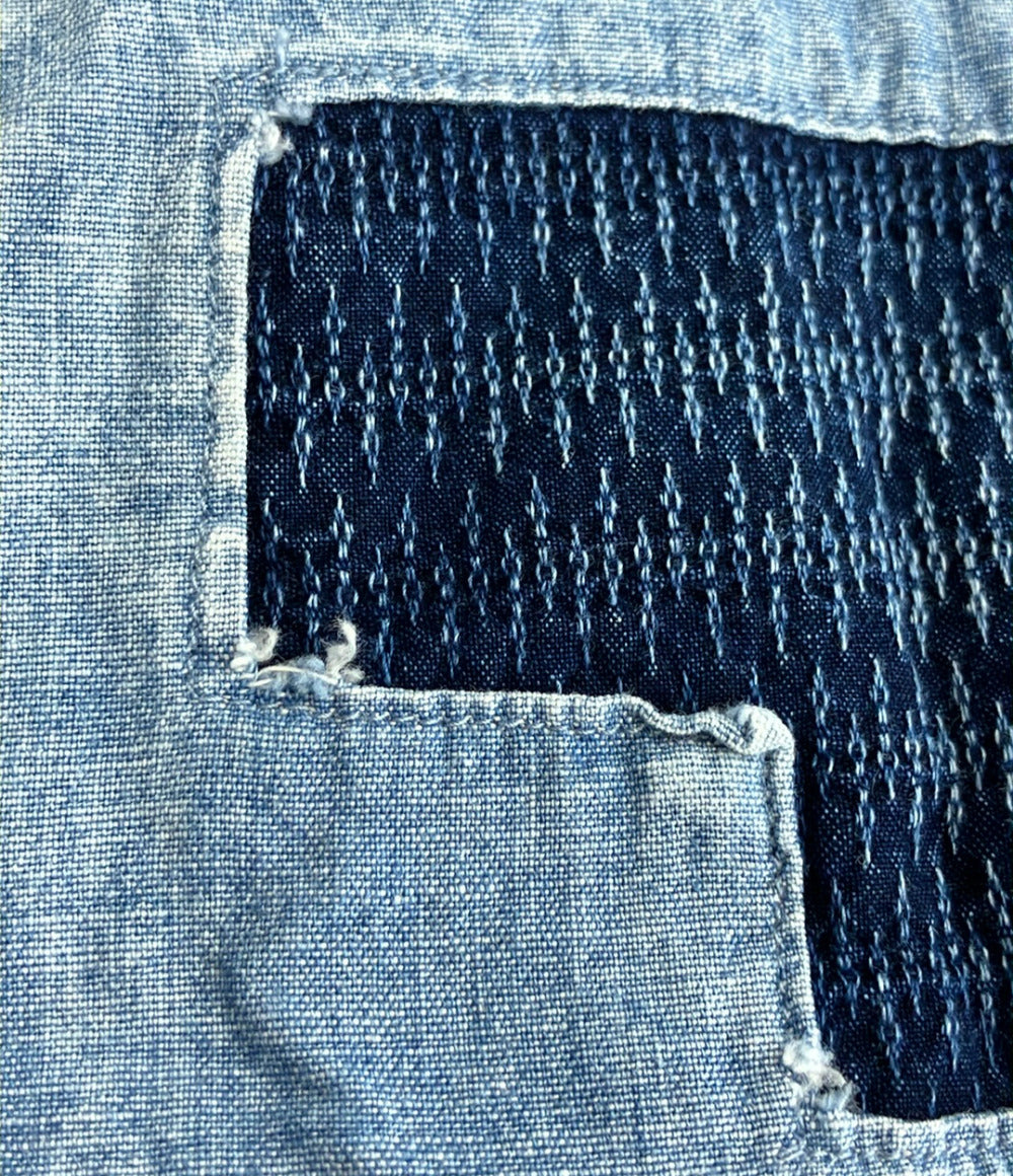 FDMTL 長袖 デニムシャツ メンズ SIZE 2 ファンダメンタル