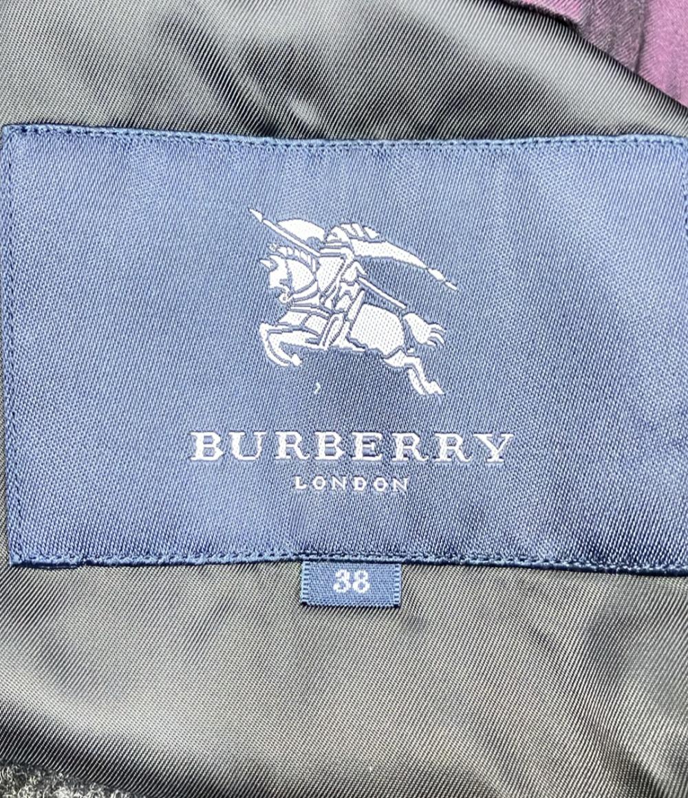 バーバリー フォックスファートレンチコート ロングコート アウター レディース SIZE 38 (S) BURBERRY