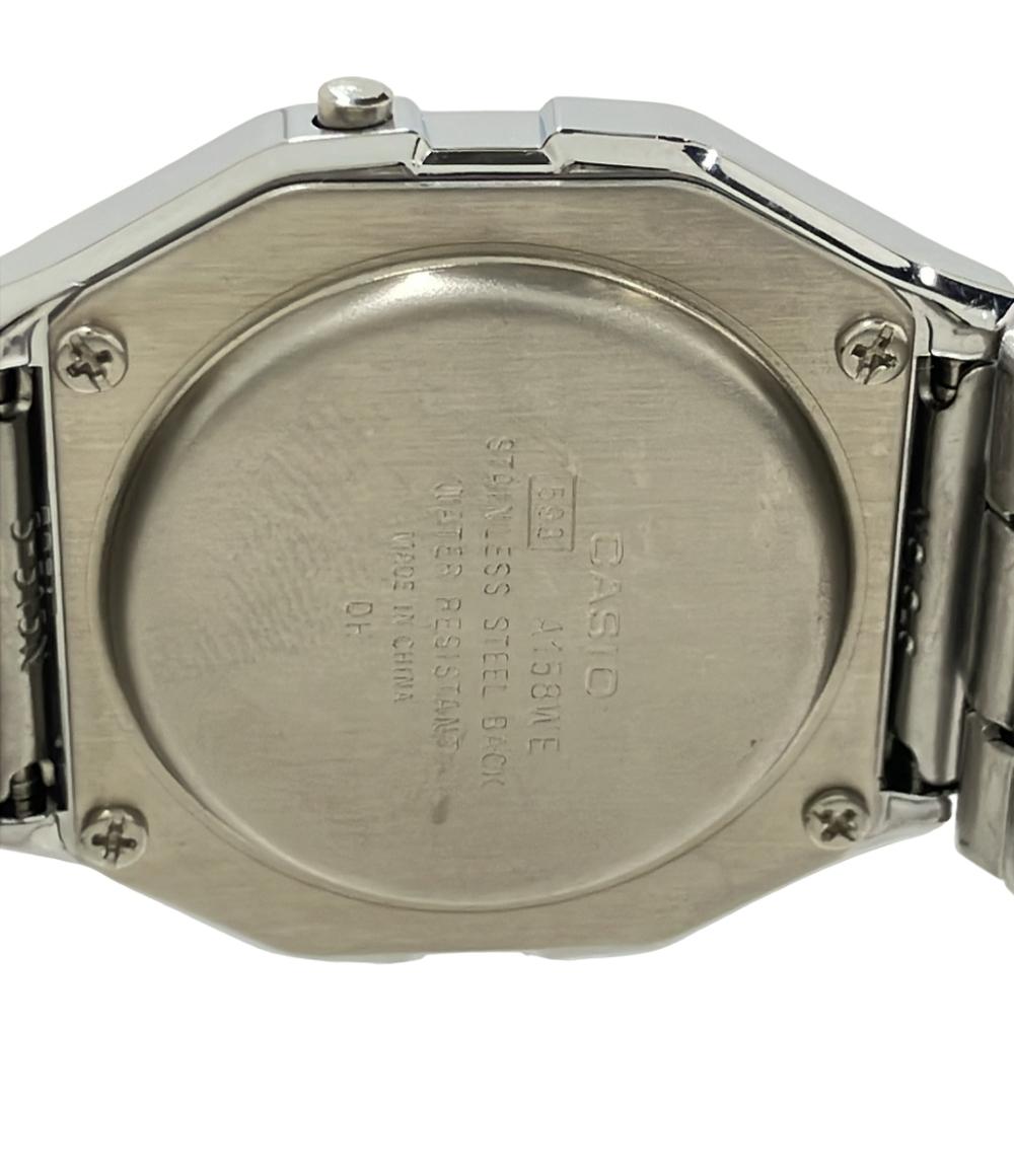 CASIO 腕時計 クオーツ A158WE ユニセックス カシオ