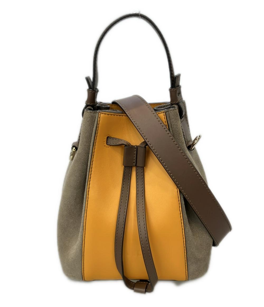 美品 フルラ 2WAY ハンドバッグ ショルダーバッグ 斜め掛け バケットバッグ WB00353 BX0458 1007 レディース Furla