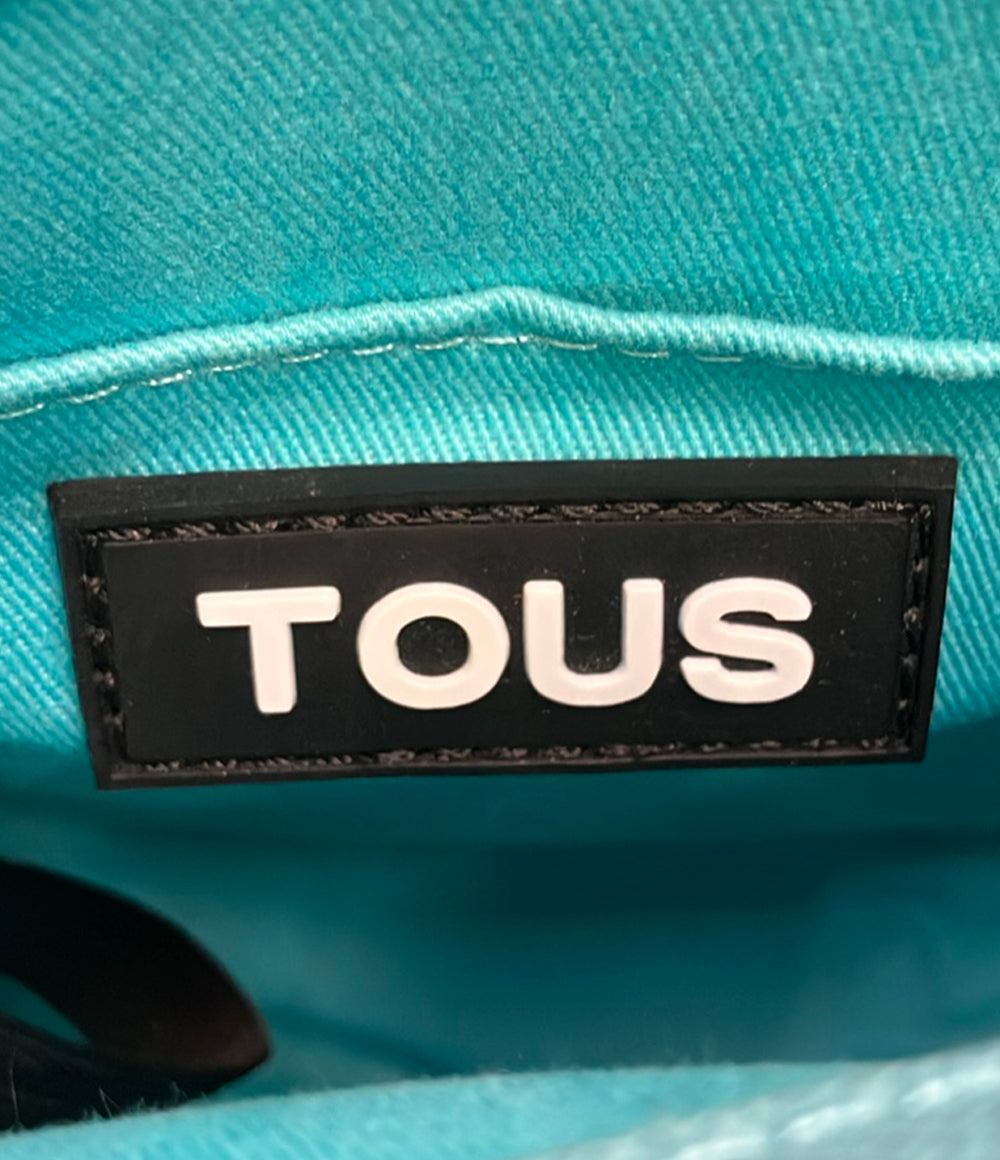 TOUS 2way ハンドバッグ ショルダーバッグ 肩掛け 斜め掛け レディース トウス