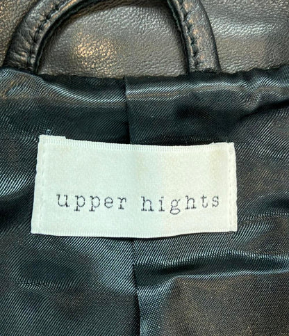 Upper hights ライダースジャケット 羊革 174LL501 レディース SIZE 1 (S) アッパーハイツ