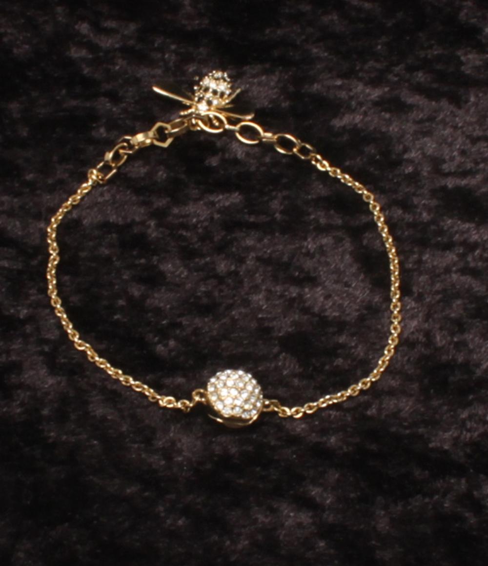 美品 スワロフスキー ブレスレット ビーモチーフ ハチモチーフ レディース SWAROVSKI