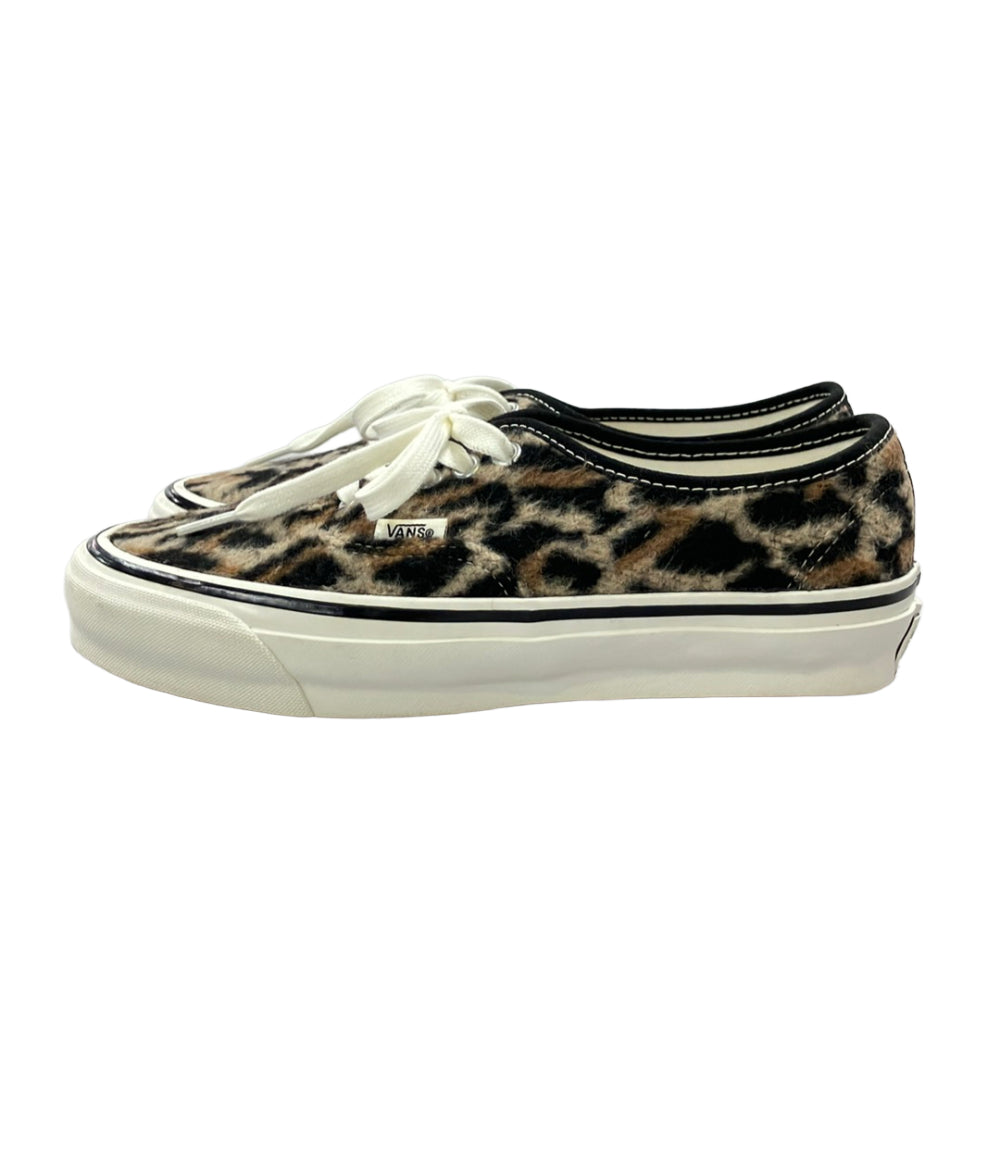 VANS ローカットスニーカー レオパード柄 PREMIUM LX AUTHENTIC 44 ユニセックス SIZE 25.0 ヴァンズ
