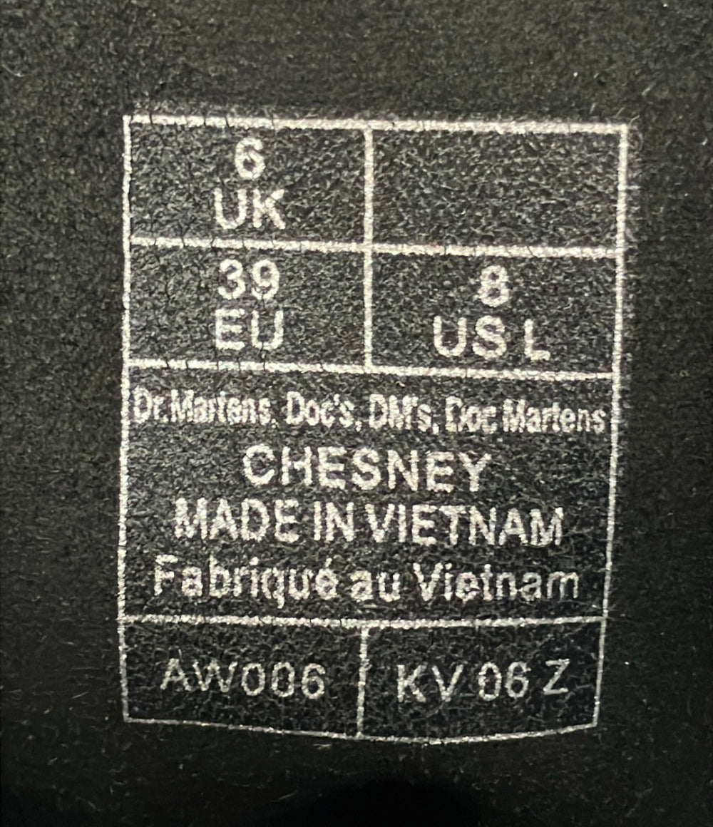美品 Dr.Martens ショートブーツ 8ホール チャンキーヒール レディース SIZE 8 ドクターマーチン