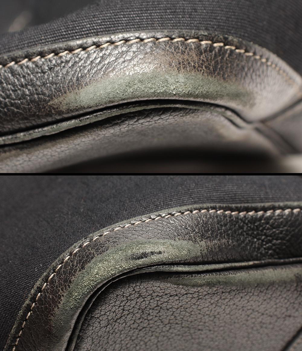 エルメス トートバッグ シルバー金具 ガーデンパーティPM トワルオフィシエ レディース HERMES