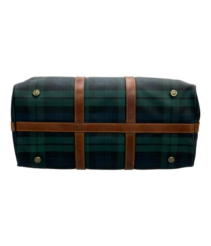 POLO RALPH LAUREN ボストンバッグ ショルダーバッグ 2WAY 斜め掛け チェック柄 レディース ポロラルフローレン