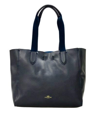 美品 COACH トートバッグ ペブルレザー F58660 レディース コーチ