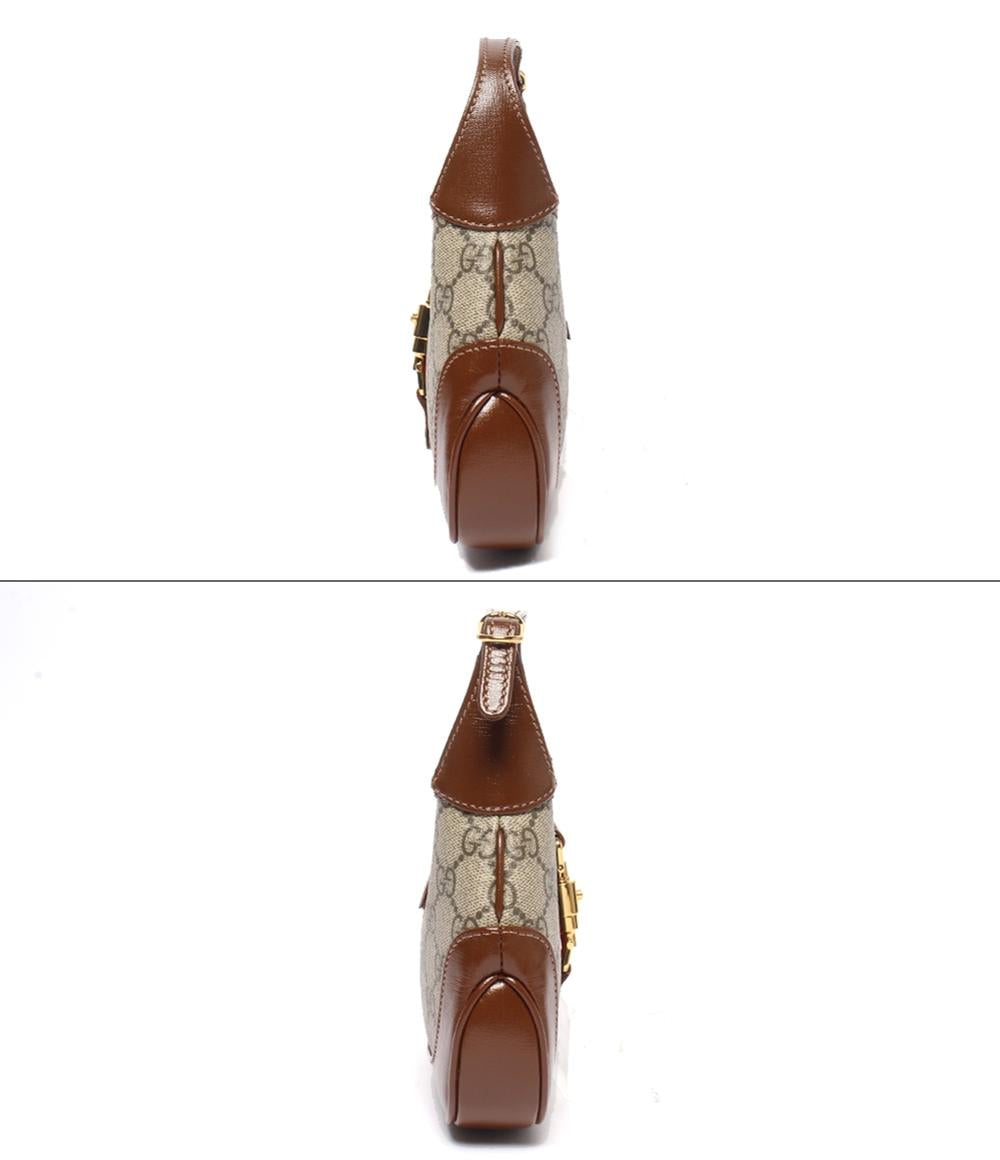 美品 GUCCI 2WAYハンドバッグ ショルダーバッグ 斜め掛け GGスプリーム ジャッキー1961 レディース グッチ