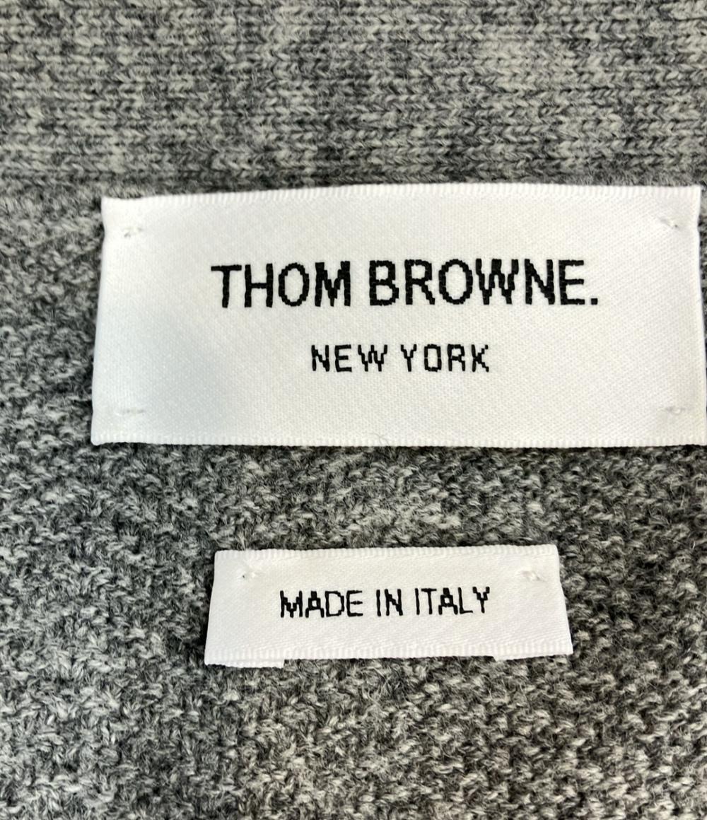 THOM BROWNE 長袖ガーディアン アンサンブル ニット グレー FKC410A-Y1005055 レディース SIZE 40 (S) トムブラウン