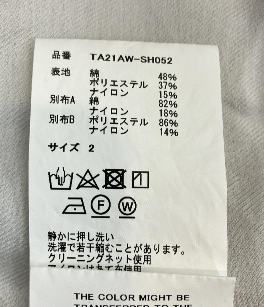 TAAKK 長袖シャツ DOUBLE COACH SHIRT TA21AWSH052 メンズ SIZE 2 (M) ターク