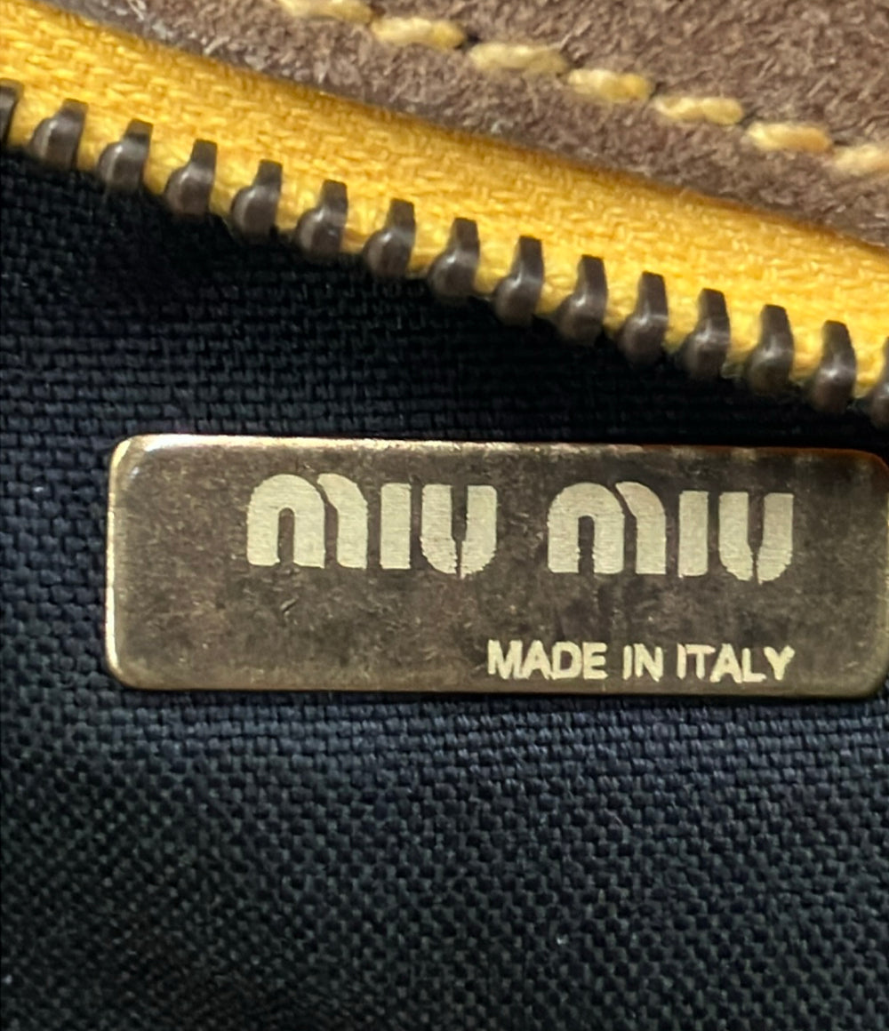 Miu Miu スエードハンドバッグ レディース ミュウ ミュウ