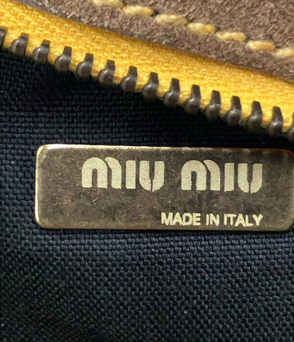 Miu Miu スエードハンドバッグ レディース ミュウ ミュウ