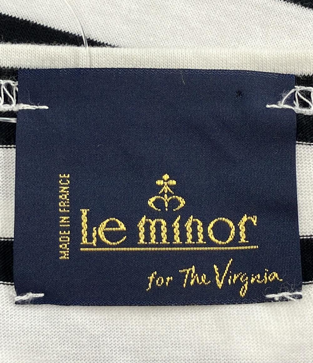 ルミノール 長袖カットソー ボーダー柄 レディース SIZE 1 (S) LEMINOR