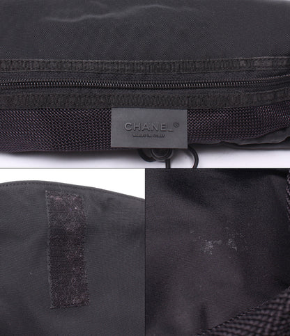 CHANEL ショルダーバッグ 斜め掛け メッセンジャーバッグ シルバー金具 8番台 スポーツライン レディース メンズ シャネル