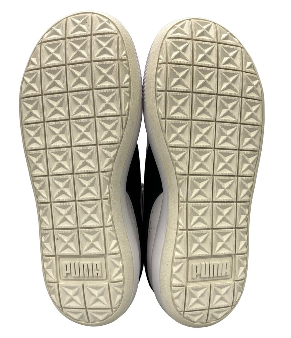 美品 PUMA ローカットスニーカー スウェード マユ ミックス 382581-01 レディース SIZE 23.0 (M) プーマ