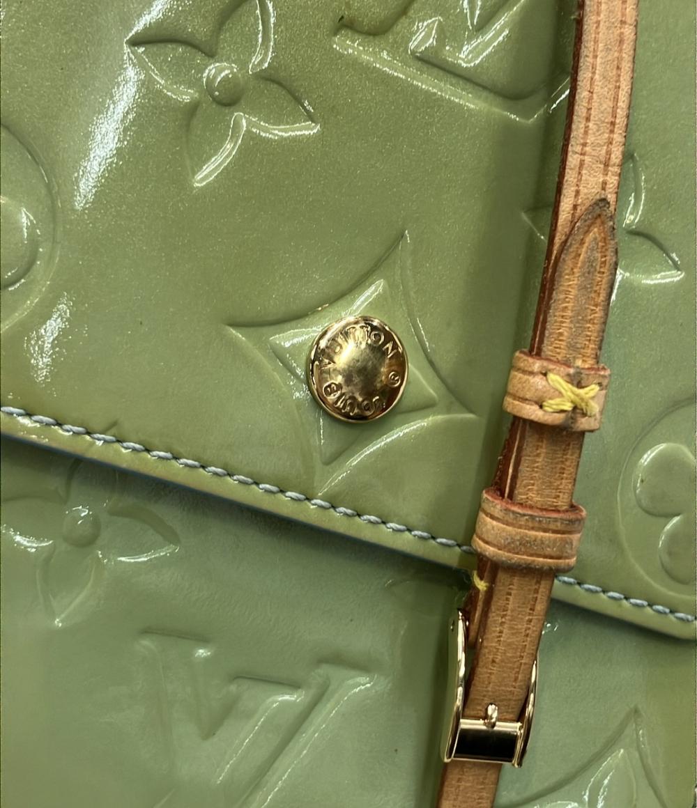 ルイ・ヴィトン ショルダーバッグ ウォレット モノグラム ヴェルニ M91074 レディース LOUIS VUITTON