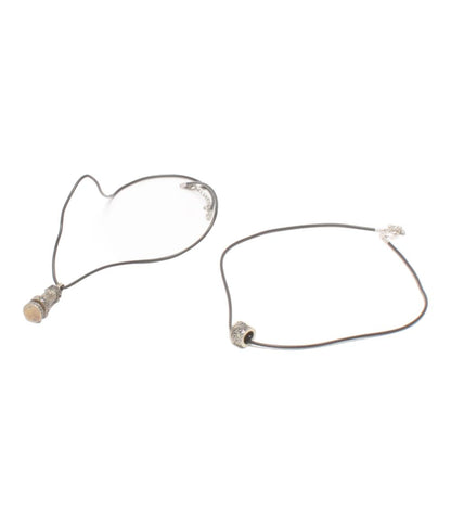 ネックレス SV925 韓流ドラマ 夏の香り ペア 2点セット レディース