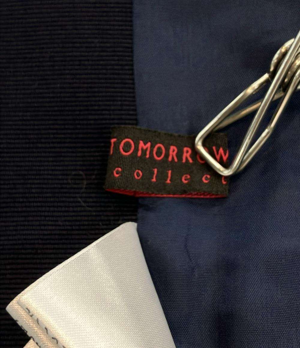 TOMORROWLAND ジレ ベスト カーディガン フルールボーダー フロンタブルジレ 14-07-51-07153 レディース SIZE 36 (XS) トゥモローランド