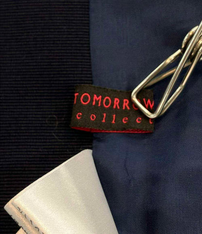 TOMORROWLAND ジレ ベスト カーディガン フルールボーダー フロンタブルジレ 14-07-51-07153 レディース SIZE 36 (XS) トゥモローランド