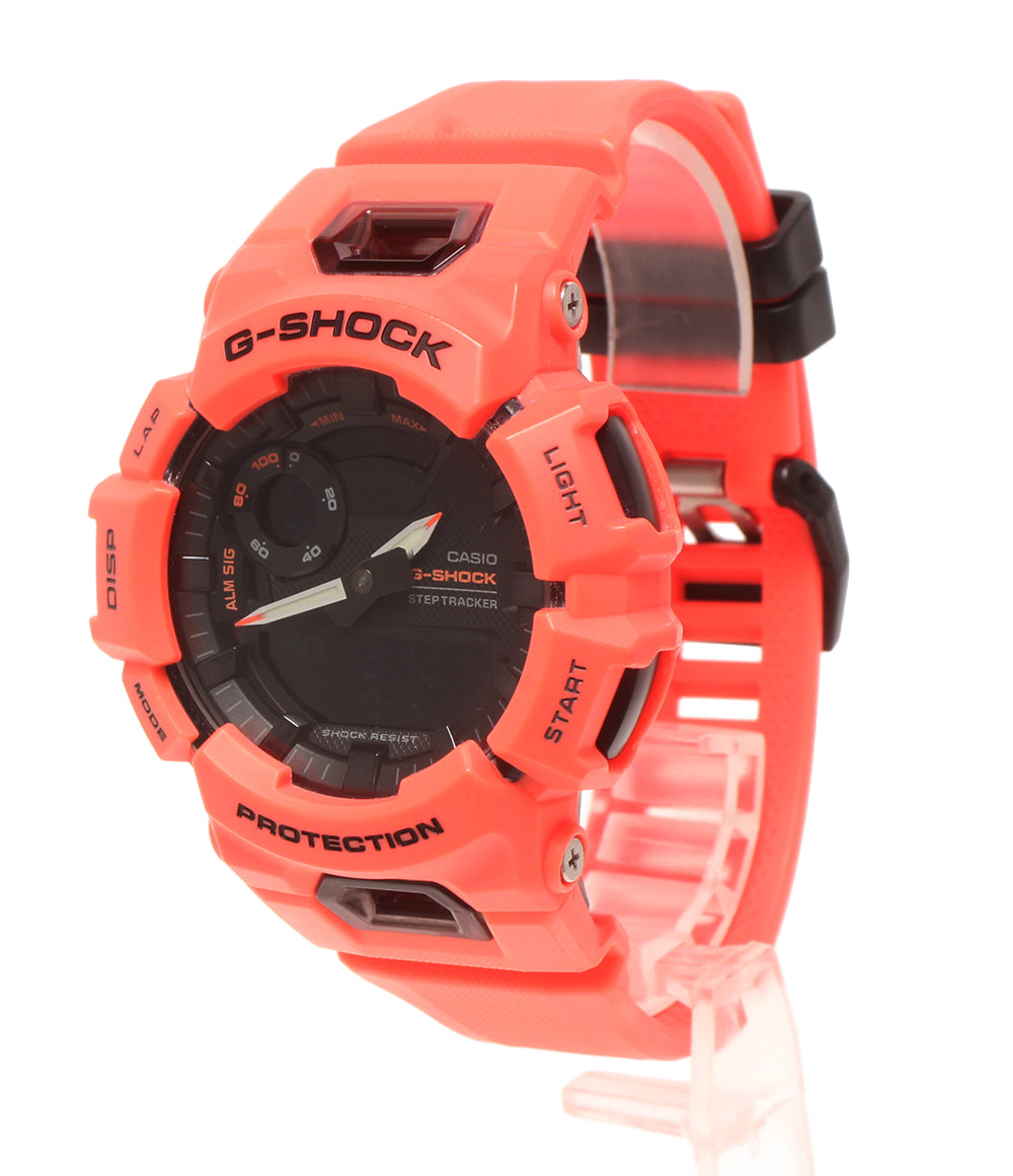 美品 CASIO 腕時計 Bluetooth搭載 G-SHOCK クオーツ ブラック GBA-900 レディース メンズ カシオ