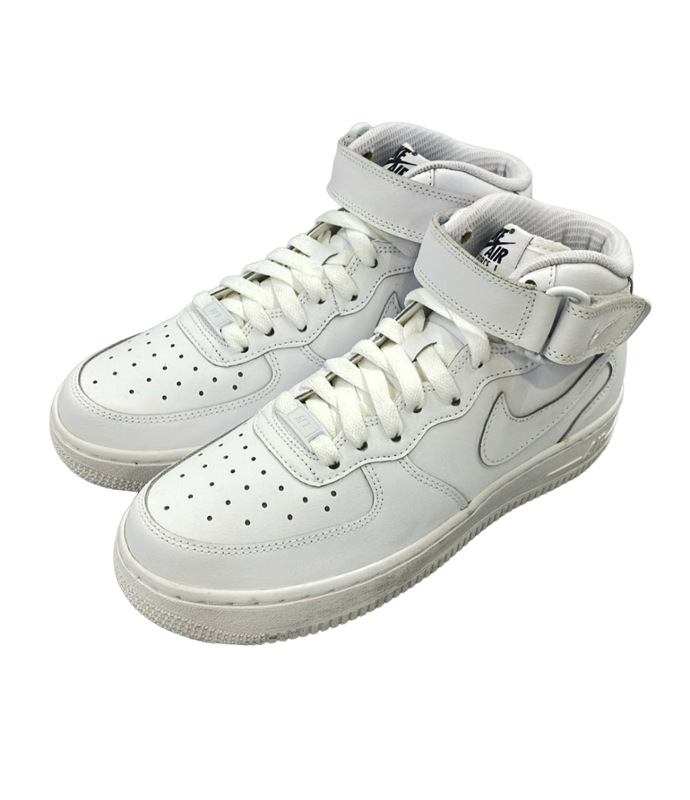NIKE ミドルカットスニーカー Nike By You Air FORCE 1 MID AQ3779-992 レディース SIZE 24.0 (L) ナイキ