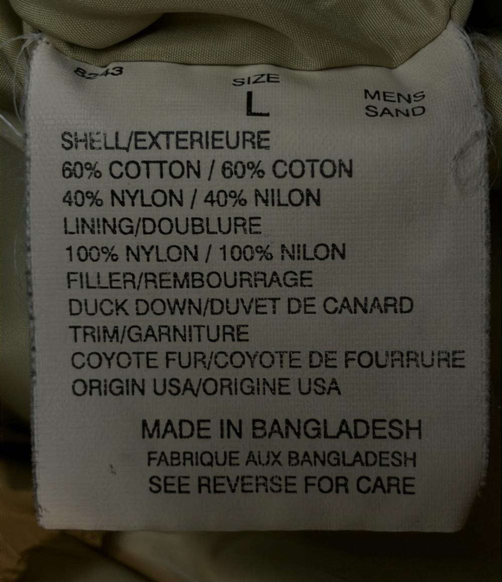 WOOLRICH ダウンジャケット ファー アークティックパーカー メンズ SIZE L ウールリッチ