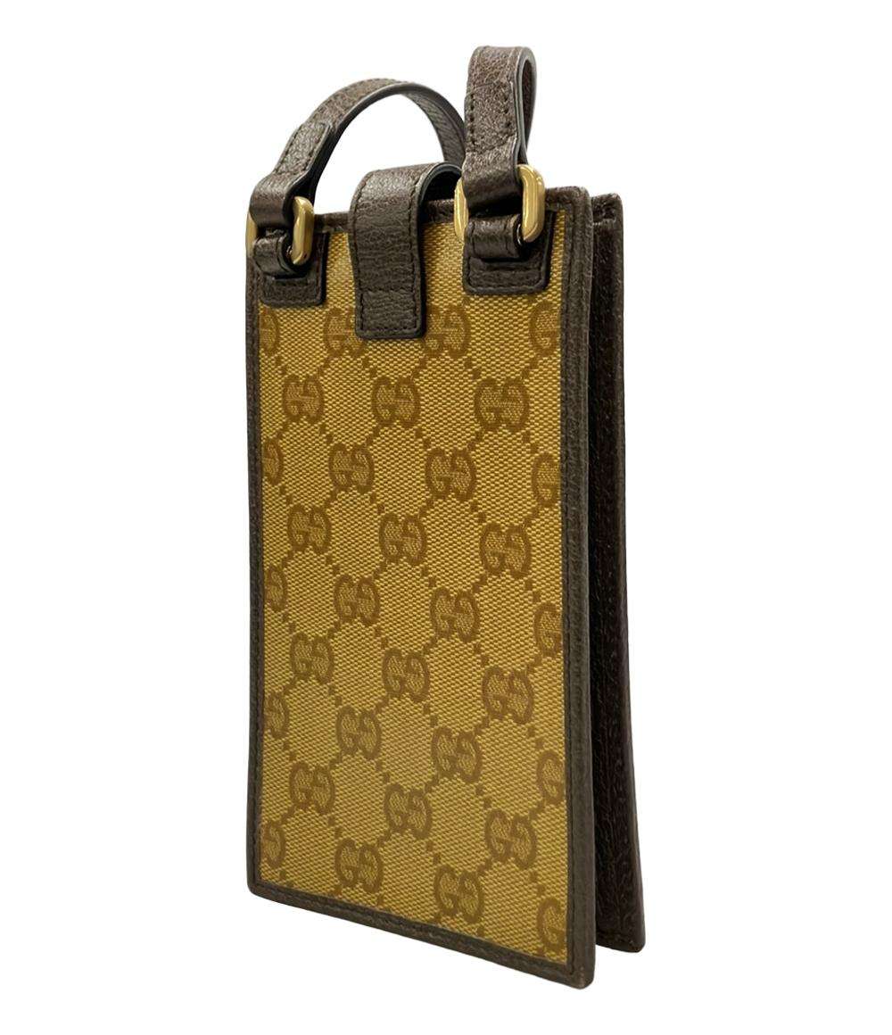 美品 GUCCI adidas スマホケース フォンポーチ ショルダーバッグ 斜め