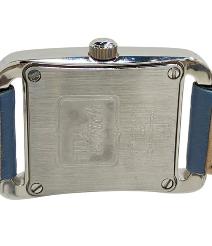 美品 IDA watch 腕時計 クオーツ ホワイト レディース イダウォッチ