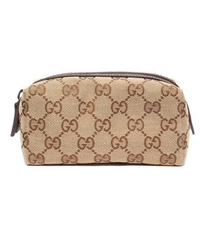 美品 グッチ ポーチ GGキャンバス 29 596 205027 レディース GUCCI