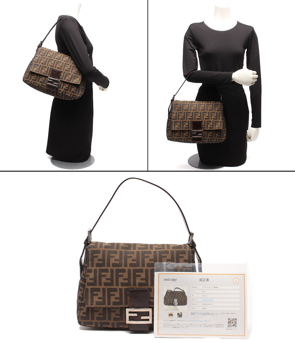 FENDI ワンショルダーバッグ 肩掛け マンマバケット ズッカ 26325 レディース フェンディ
