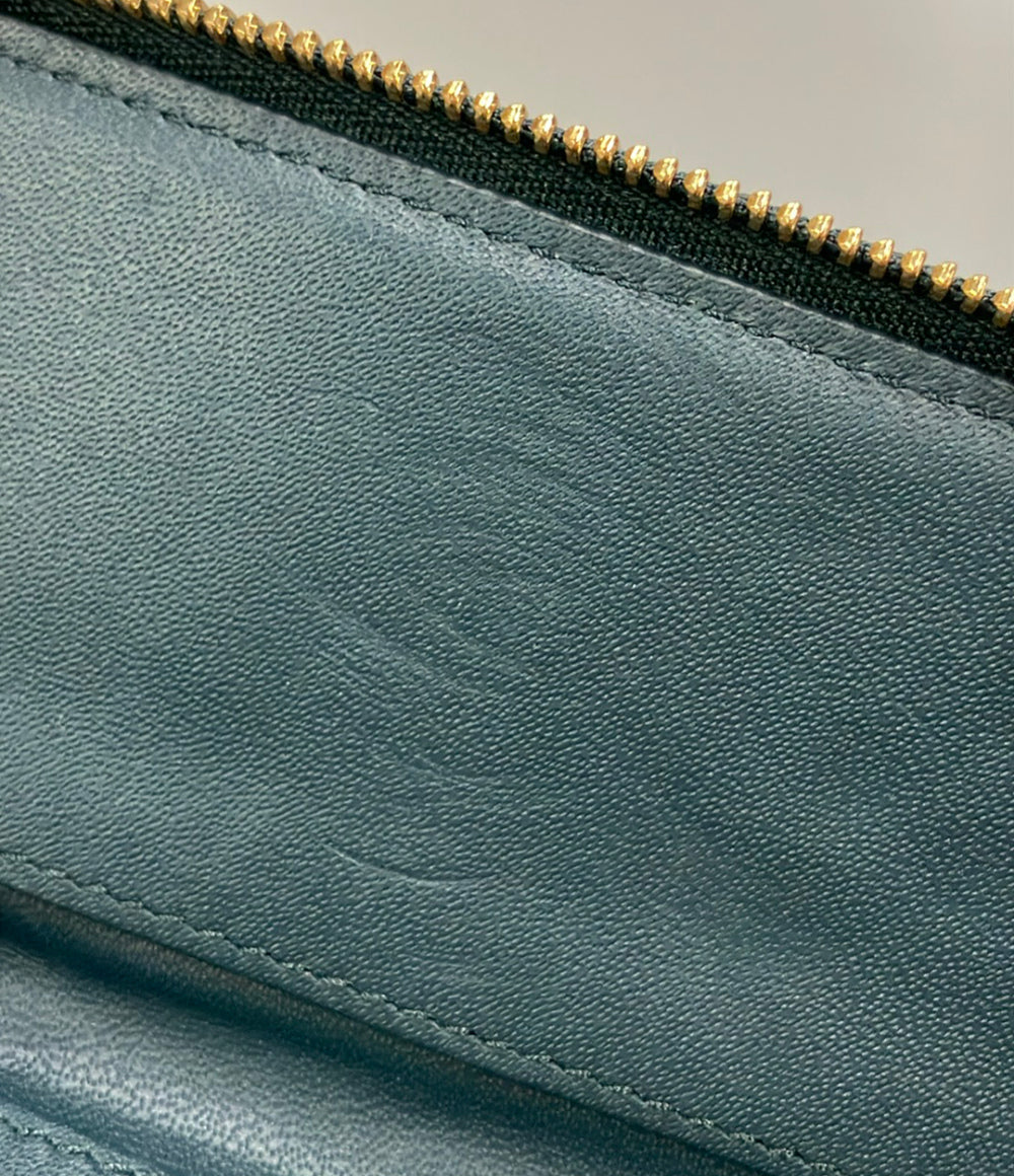 FURLA 4連キーケース ラウンドファスナー クロコ型押し レディース フルラ