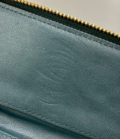 FURLA 4連キーケース ラウンドファスナー クロコ型押し レディース フルラ