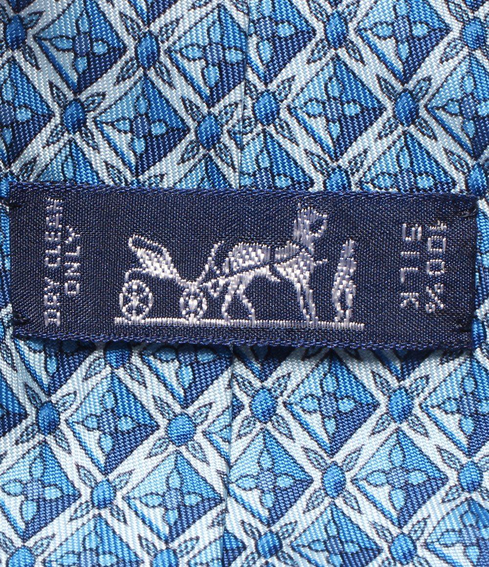 エルメス ネクタイ シルク100％ メンズ HERMES