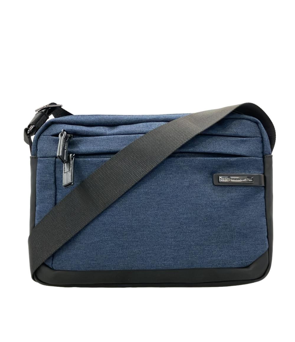 美品 ZERO HALLIBURTON ショルダーバッグ 斜め掛け メンズ ゼロハリバートン