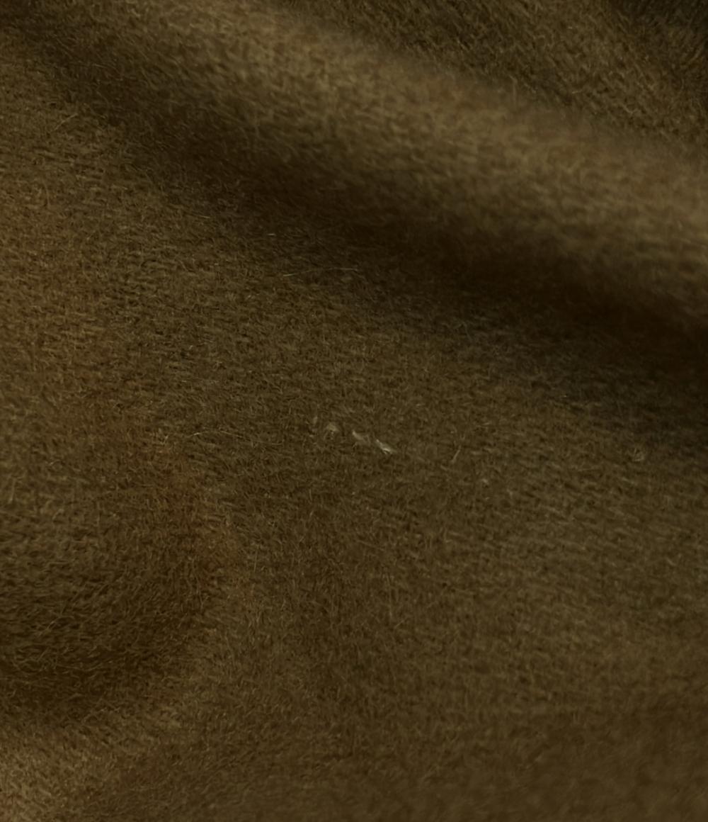 SAGA FUR コート ポンチョ カシミヤ100% ブルーフォックス ラビット J-6337 レディース SIZE M〜L サガ ファー