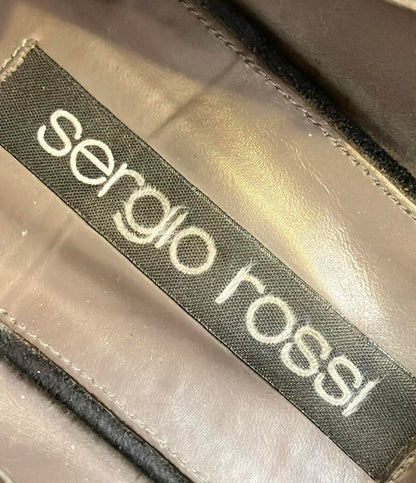 Sergio Rossi フラットシューズ スエード メンズ SIZE 8 1/2 (M) セルジオロッシ